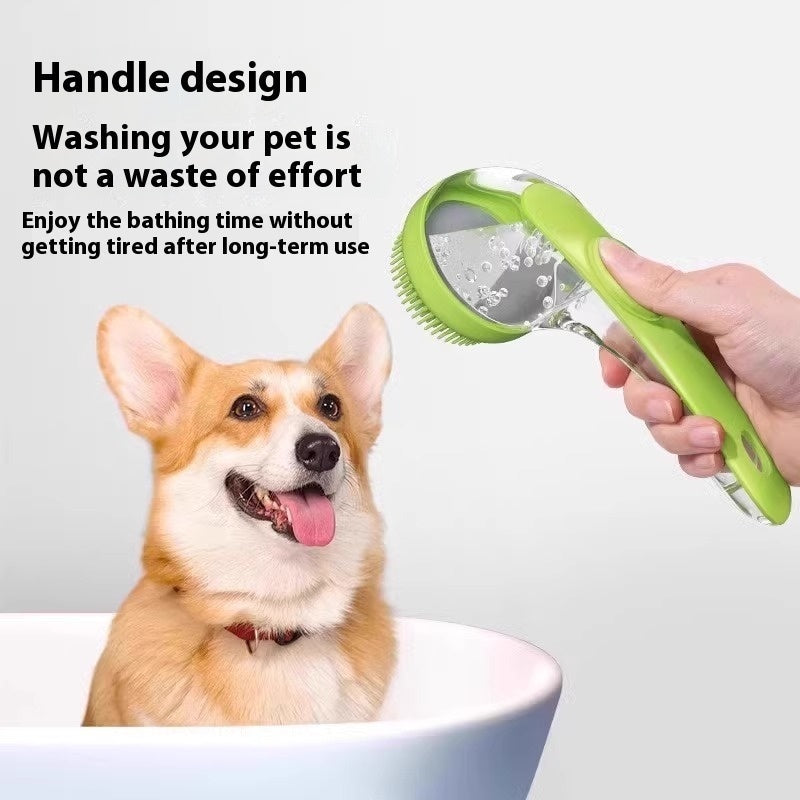 HKM-3583933 Silicone Pet Shower Brush and Bath Gloves Set for Dogs and Cats - Ideal for Grooming and Bathing