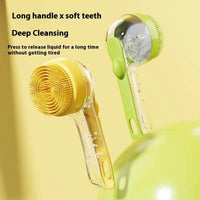 HKM-3583933 Silicone Pet Shower Brush and Bath Gloves Set for Dogs and Cats - Ideal for Grooming and Bathing