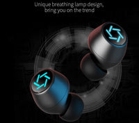 HKM-358419 Bluetooth 5.0 Wireless Earbuds with Touch Controls and Binaural Microphone