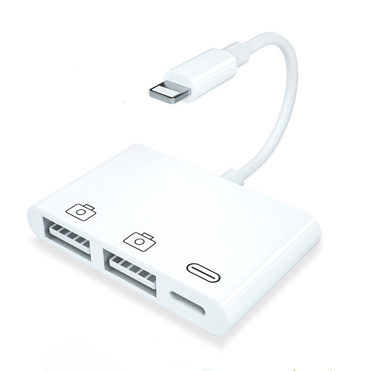 HKM-358483 USB Adapter for iOS Devices - Supports Photo & Video Transfer from Digital Cameras