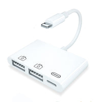 HKM-358483 USB Adapter for iOS Devices - Supports Photo & Video Transfer from Digital Cameras