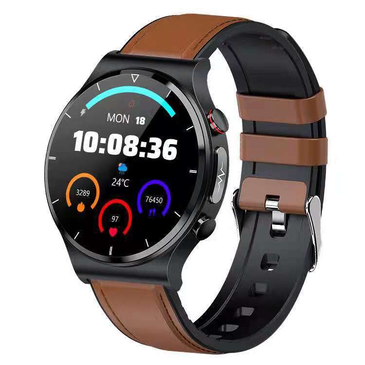 HKM-358611 Smart Watch with Wireless Charging and ECG Monitoring for iOS and Android Devices