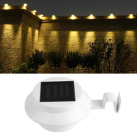 HKM-358611 Solar-Powered 3-LED Wall Light for Corridors and Outdoor Spaces
