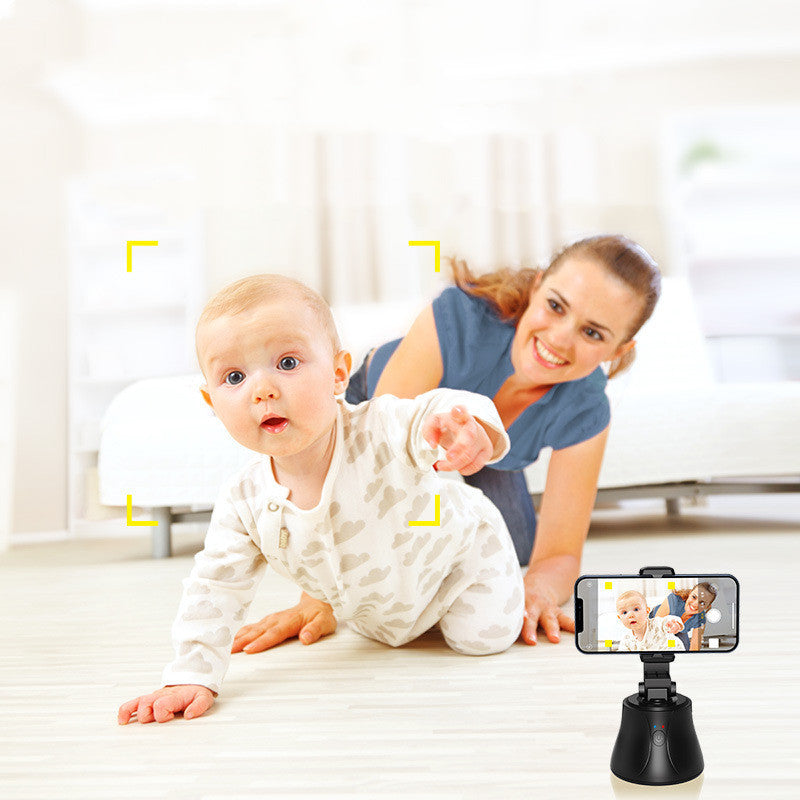 HKM-358803 360° AI Intelligent Follower Camera with Anti-Shock Tracking and Live Face Recognition