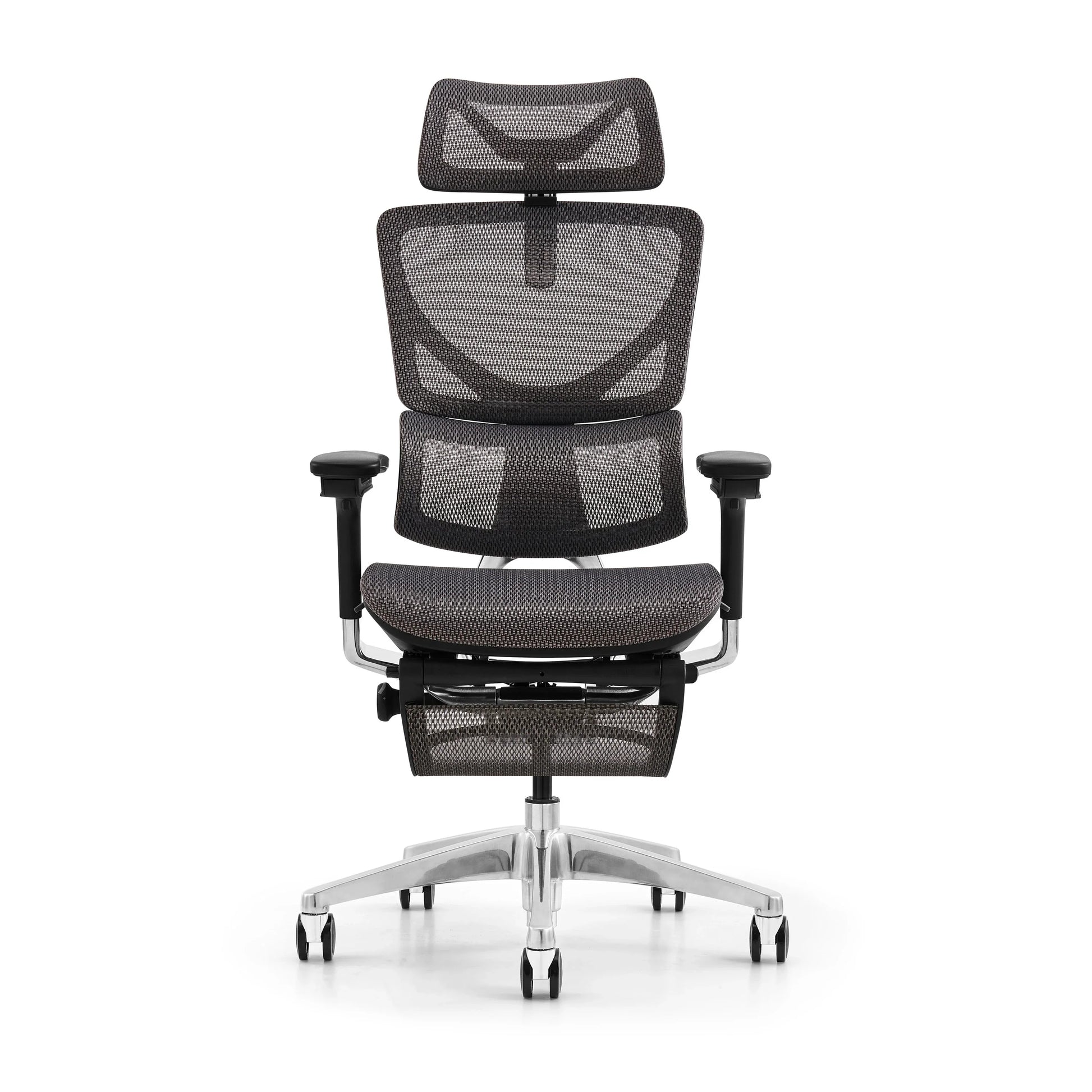 HKM-358867 Executive Mesh Swivel Chair with Headrest for Office Use