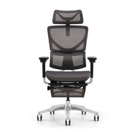 HKM-358867 Executive Mesh Swivel Chair with Headrest for Office Use
