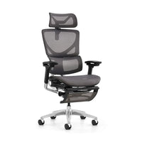 HKM-358867 Executive Mesh Swivel Chair with Headrest for Office Use