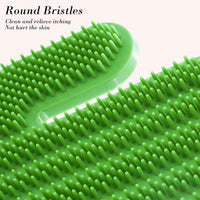 HKM-3591485 Cactus Self Groomer for Cats with Catnip Balls - Corner Brush & Scratching Pad