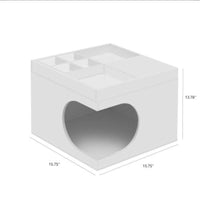 HKM-3591869 Multi-Functional Cat Station with Hidden Bed and Modular Storage Solutions