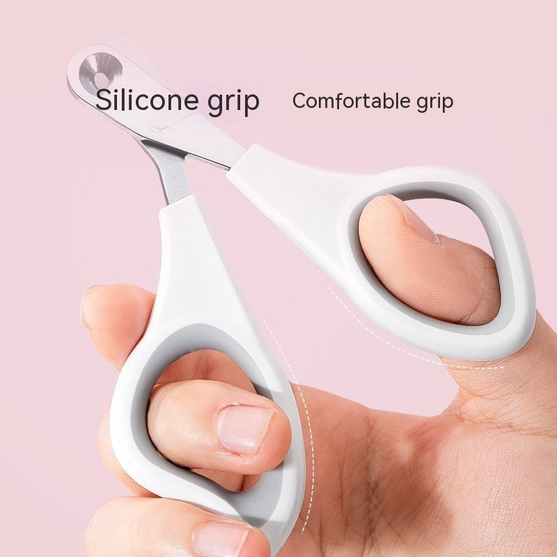 HKM-3591997 Cat Nail Clippers with Anti-Bleeding Design ¨C Round Tip Nail Scissors for Small and Medium Cats