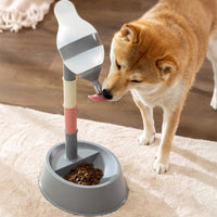 HKM-3592381 Height Adjustable Pet Water Dispenser with Detachable Bowl and Stable Drinking Nozzle
