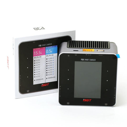 HKM-359315 Dual-Channel Smart Balance Charger for Batteries - Compact Design 110x110x65mm