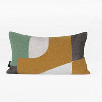 HKM-359315 Simple Modern Embroidered Square Pillow for Living Room and Bedroom Decor