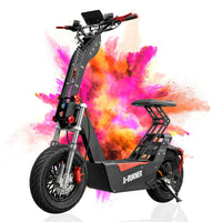 HKM-359443 Electric Scooter 72V 8000W, 50AH Lithium Battery, 200kg Load, 90-100km/h Speed, Foldable Design, Waterproof, Full Suspension