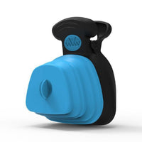 HKM-3595453 Portable Handheld Pooper Scooper with Expandable Waste Storage and Waste Bag Dispenser for Dogs