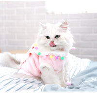 HKM-3598141 Cute Polyester Pet Clothing with Tassels - Princess Style Options Available