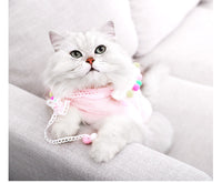 HKM-3598141 Cute Polyester Pet Clothing with Tassels - Princess Style Options Available