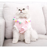 HKM-3598141 Cute Polyester Pet Clothing with Tassels - Princess Style Options Available