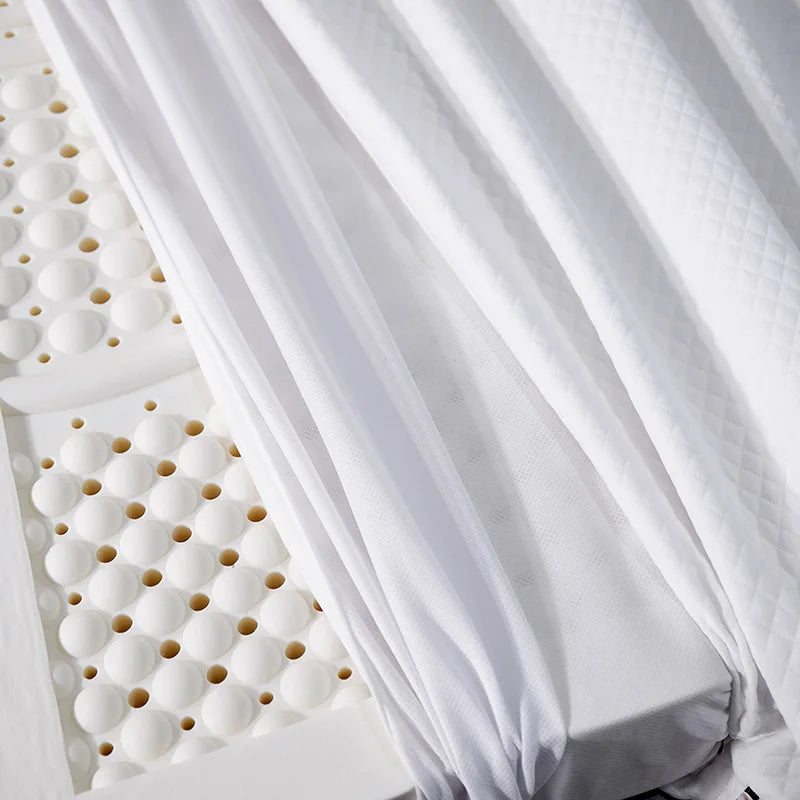 HKM-359955 Latex Mattress 200x100x5cm Soft Cotton Cover 100% Natural Latex Comfort