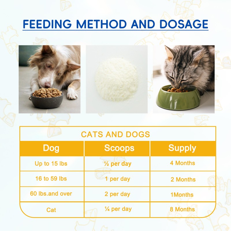 HKM-3599805 Premium Probiotics for Dogs & Cats with 7 Tailored Strains, 5 Billion CFU, Prebiotics, Pumpkin & Carrot – Gut & Immune Support