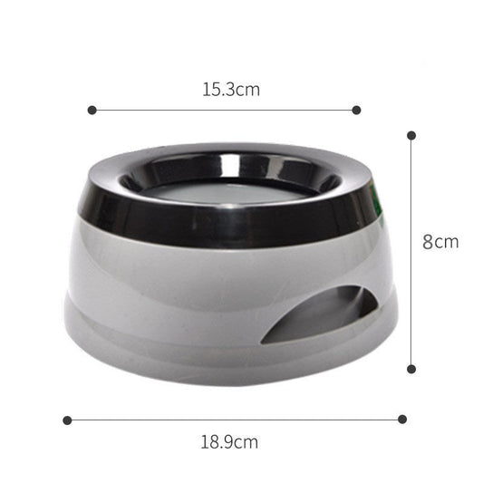 HKM-3601213 Non-Spill Pet Feeder Bowl for Dogs and Cats - Portable, Floating Water Drinking Device, 750ML Capacity, Available in Multiple Colors