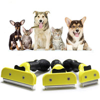 HKM-360147 Self-Blade Pet Grooming Comb with Fashionable ABS Handle