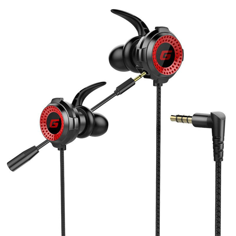 HKM-360147 Wired In-Ear Gaming Headset with Microphone for Mobile Games - 3.5mm Plug