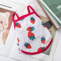 HKM-3602109 Lightweight Summer Vest Sling for Small Dogs in Fun Fruit Prints