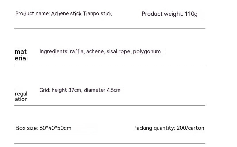 HKM-3602365 Oversized Raffia Molar Rod for Cats - Durable Catnip Toy for Teeth and Play