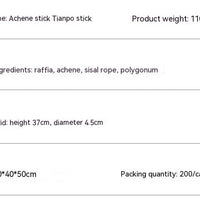 HKM-3602365 Oversized Raffia Molar Rod for Cats - Durable Catnip Toy for Teeth and Play