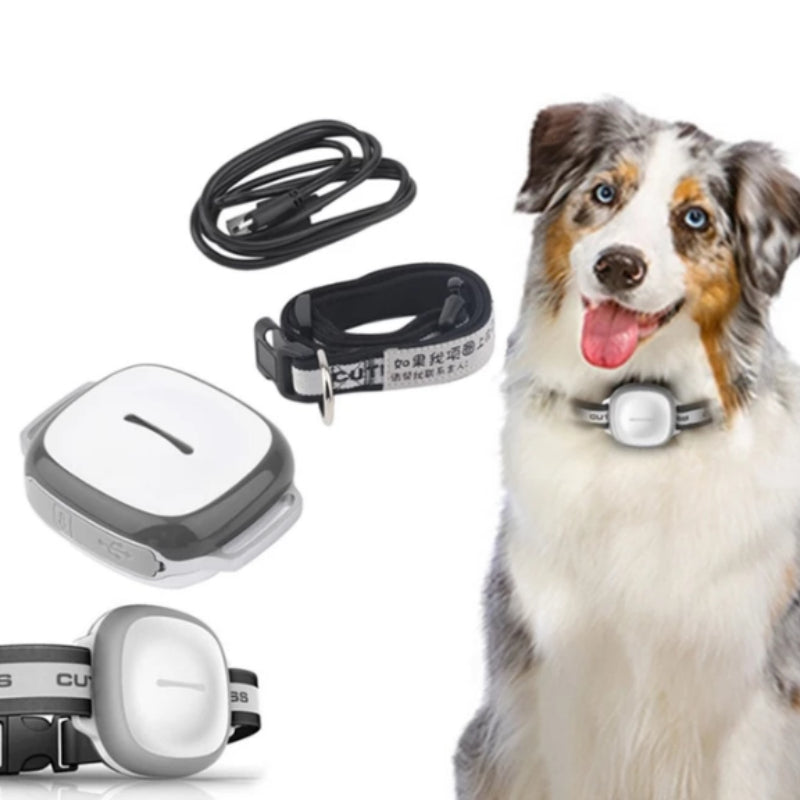 HKM-3605181 GPS Pet Tracker with Vibration and Alarm Features, Waterproof Design, USB Rechargeable Battery