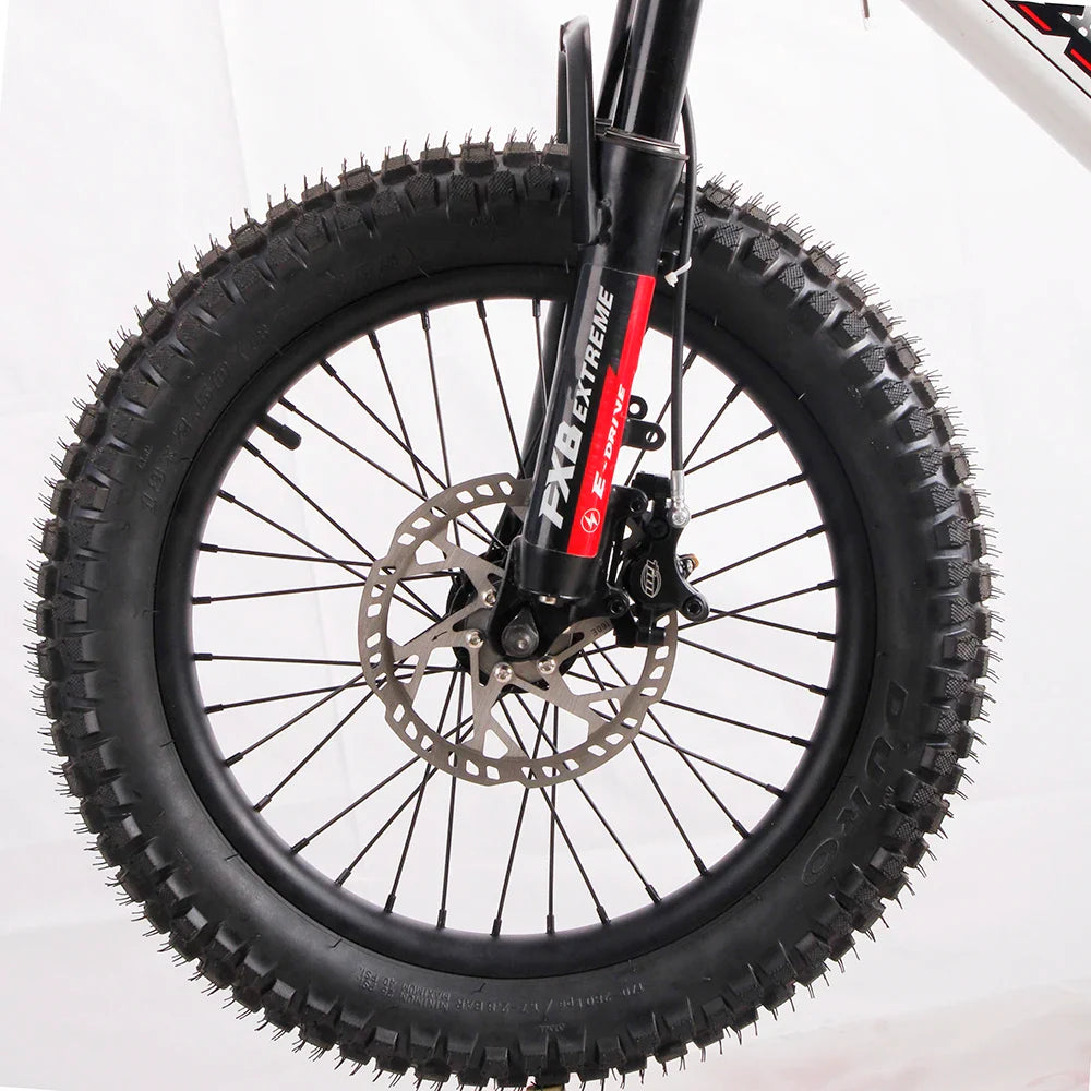 HKM-360659 20-Inch Electric Balance Bike for Kids, 36V 800W/1200W Motor, Aluminum Frame, Off-Road FAT Tires, Hydraulic Brakes