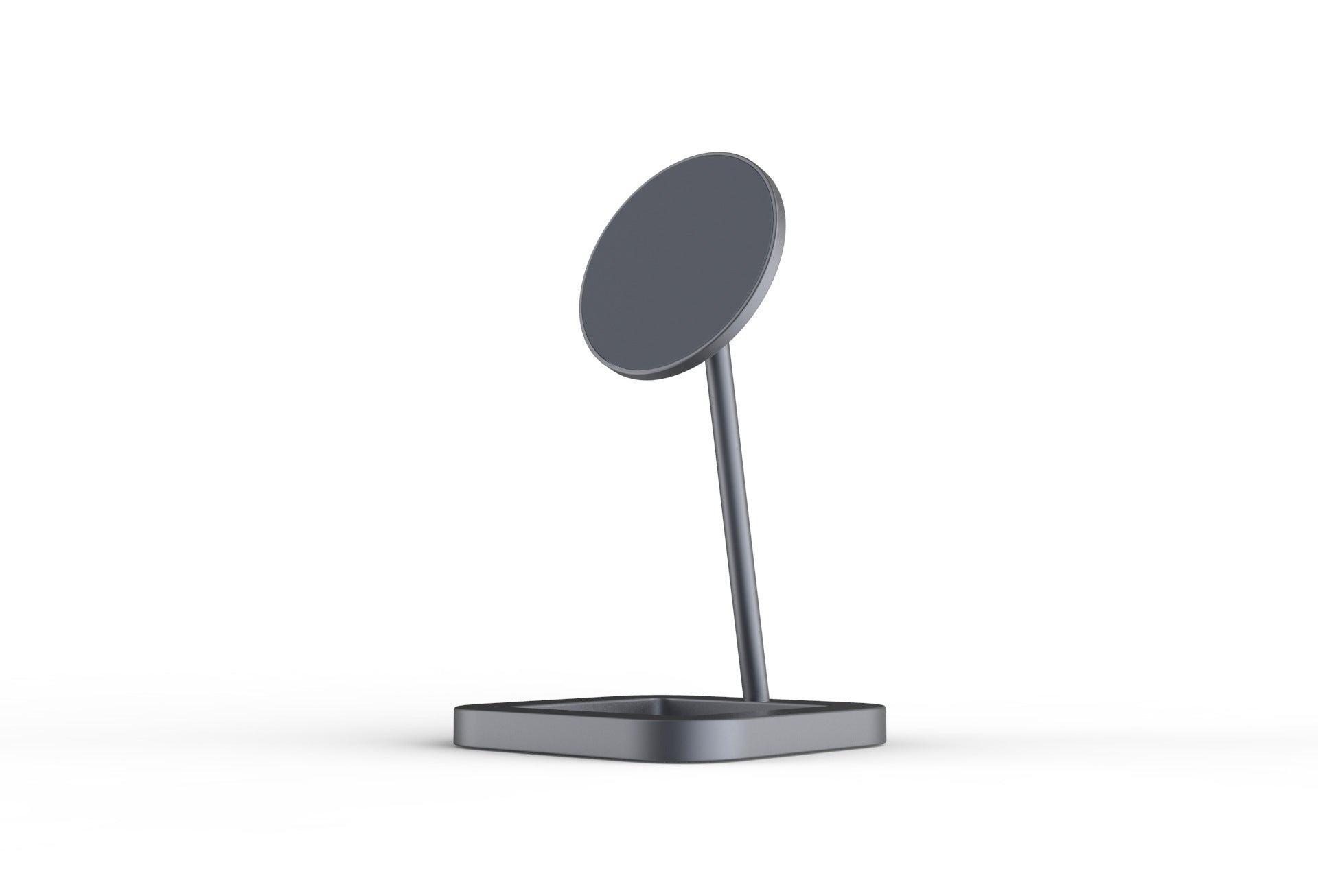 HKM-360787 Magnetic Desktop Stand for iPhone 12 Series - Triangular, Round, and Square Options