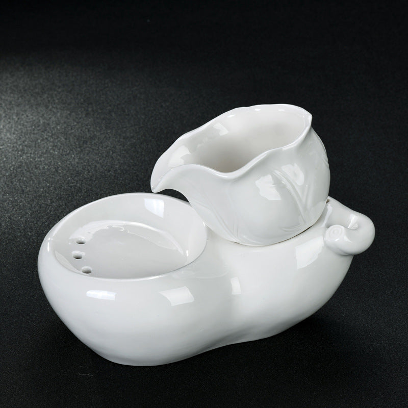 HKM-3611453 Automatic Ceramic Cat Water Dispenser with APP Support and Detachable Design