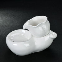 HKM-3611453 Automatic Ceramic Cat Water Dispenser with APP Support and Detachable Design
