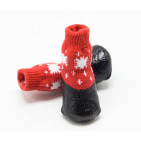 HKM-3612093 Classic Waterproof Socks for Pets - Cotton Material for All-Weather Comfort