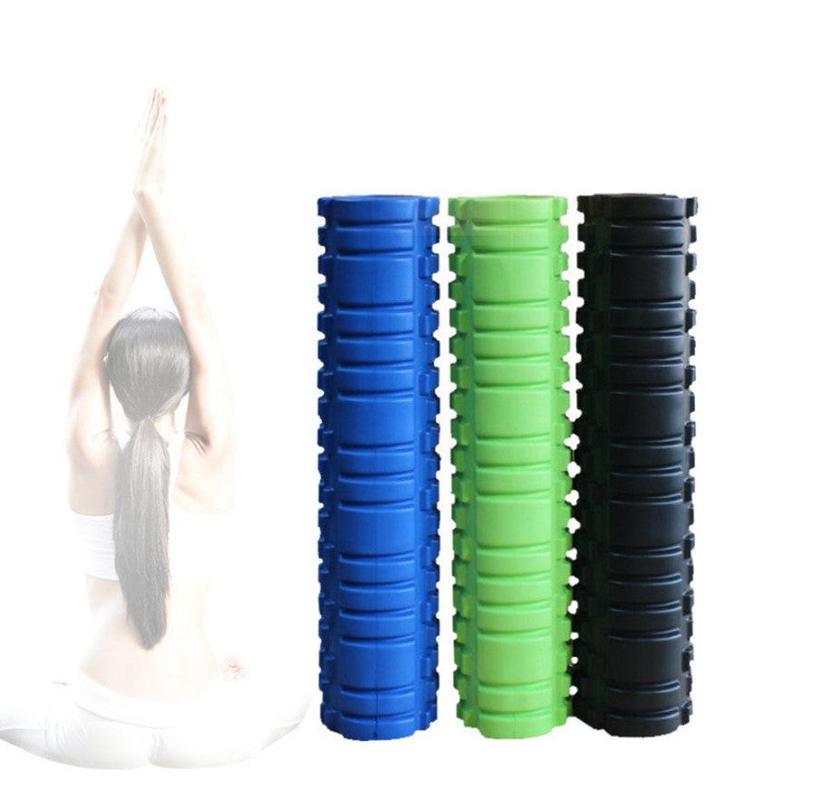HKM-361427 Floating Yoga Column Roller with Balance Bar for Muscle Massage and Foam Therapy