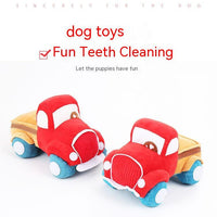 HKM-3614909 Plush Interactive Car Toy for Dogs with Sound and Tooth Grinding Features
