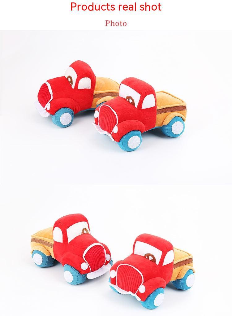 HKM-3614909 Plush Interactive Car Toy for Dogs with Sound and Tooth Grinding Features