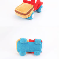 HKM-3614909 Plush Interactive Car Toy for Dogs with Sound and Tooth Grinding Features