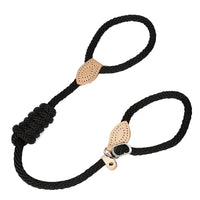 HKM-3615037 Hemp Rope Training Dog Leash with Wear-Resistant Design