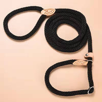 HKM-3615037 Hemp Rope Training Dog Leash with Wear-Resistant Design
