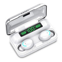 HKM-361555 F9 True Wireless Stereo Earbuds with Waterproof Design and LED Indicator - Sports In-ear Headphones