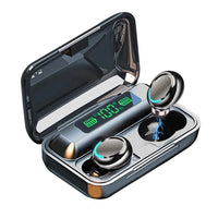 HKM-361555 F9 True Wireless Stereo Earbuds with Waterproof Design and LED Indicator - Sports In-ear Headphones
