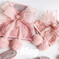 HKM-3615805 Universal Pet Traction Harness with Bow for Cats and Small Dogs - Size S, M, L Options Available