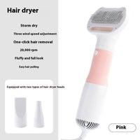 HKM-3616701 3-in-1 Pet Hair Blower and Comb - 600W, Durable ABS, 2-Meter Cord, Ideal for Dogs