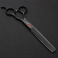 HKM-3616829 Professional Dog Grooming Shears - 19cm, 440C Material, For Precision Pet Care