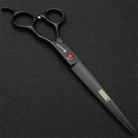 HKM-3616829 Professional Dog Grooming Shears - 19cm, 440C Material, For Precision Pet Care