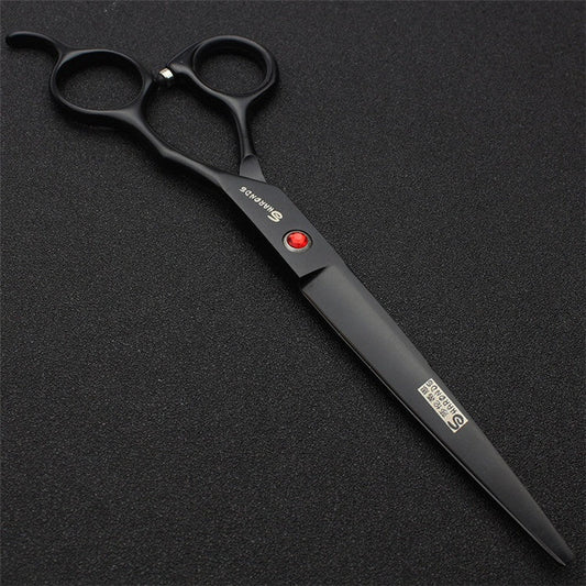 HKM-3616829 Professional Dog Grooming Shears - 19cm, 440C Material, For Precision Pet Care