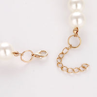 HKM-3617213 Hand-woven Pearl Adjustable Cat Collar for Comfortable Wear and Stylish Decoration